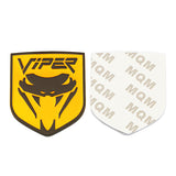 Dodge Viper Logo Metal Car Front Grille Emblem Badge Rear Sticker Decal