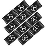 10pcs Mercedes Benz AMG Epoxy Car Armrest Button Sticker