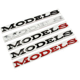 Tesla Model3 Letter Metal Car Rear Sticker Decal Emblem Badge