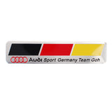 Audi Sline Quattro Aluminum Alloy Car Sticker Nameplate Emblem Badge Decal