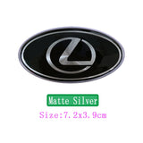 Lexus Elliptical Metal Car Window Sticker Emblem Badge Decal