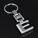 Mercedes Benz Letter A B C E G R S GL ML SL Metal Car Keychain Key Ring Holder