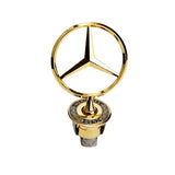 Mercedes Benz Angle Wings Metal Car Front Hood Bonnet Sticker Emblem Badge