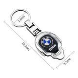 BMW M Power Skull Metal Car Keychain Key Holder