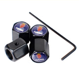 4pcs/set SAAB Anti-Theft Car Air Valve Stem Cap Auto Tyre Valve Covers