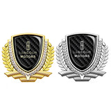 Lincoln Metal Diamond Car Rear Sticker Auto Window Emblem Badge Decal