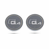 2pcs Audi A1 A2 A3 A4 Q1 Q2 Q3 Q4 S4 S5 S6 S7 Logo Car Water Coasters 7-color LED Light Cup Mat Holder