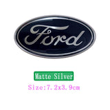 Ford Mustang Elliptical Metal Car Window Sticker Emblem Badge Decal