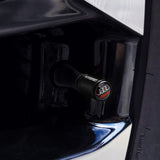 4pcs/set Audi Logo Car Tire Valve Caps Auto Tyre Wheel Air Covers Air Caps