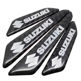 4pcs/set Suzuki Carbon Fiber Car Door Anti-Scratch Sticker Door Side Protection Bumper Strips