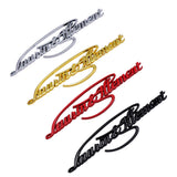 Skoda Laurin&Klement Metal Car Rear Sticker Trunk Emblem Badge Decal