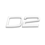 Volvo D2 D3 D4 D5 D6 D7 D8 Metal Car Rear Sticker Emblem Badge Decal
