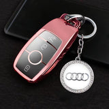 Audi Sline Logo Diamond Keychain Metal Keyring