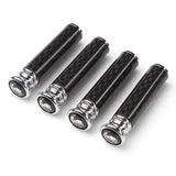 4pcs/set BMW M Power Hamann Alpina Carlsson Logo Car Door Bolt Lock Pins Gate Lock Screws