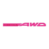 Subaru SYMMETRICAL AWD Logo Metal Letter Car Rear Sticker Decal Emblem Badge