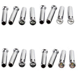 4pcs/set MINI Cooper Logo Car Door Bolt Lock Pins Gate Lock Screws