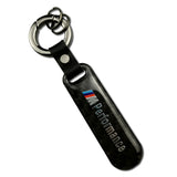 BMW M Power M Performance Carbon Fiber Car Logo Keychain Keyring