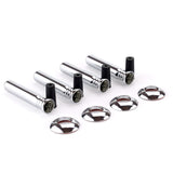 4pcs/set Volvo Logo Car Door Bolt Lock Pins Gate Lock Screws