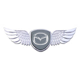 Mazda Logo Metal Wings Car Front Hood Bonnet Center Sticker Emblem