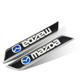 2pcs Mazda Logo Car Fender Side Sticker Decal Emblem Badge