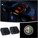 2pcs Alfa Romeo Wireless Car Welcome Door Laser Projection LED Light