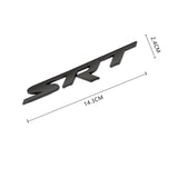 Dodge SRT Metal Car Rear Sticker Auto Body Side Emblem Decal