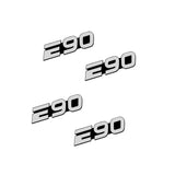 4pcs/set BMW Power Performance X6 E92 E87 G30 Metal Car Stereo Sticker Auto Audio Emblem Decal