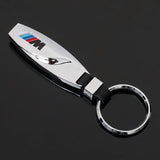 BMW M Power Metal Car Keychain Keyring