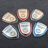 Chevrolet Metal Shield Car Rear Sticker Auto Window Emblem Badge Decal