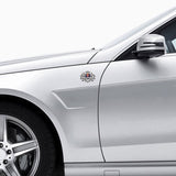 SAAB Double Lion Metal Car Rear Sticker Auto Window Emblem Badge Decal