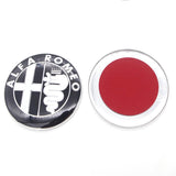 74mm Alfa Romeo Logo Metal Car Front Rear Emblem Badge Decal Sticker