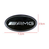 Mercedes Benz AMG Maybach Elliptical Metal Car Window Sticker Emblem Badge Decal