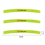 20pcs/set Lexus Car Wheel Rim Warning Reflective Emblem Stickers