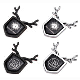 Mercedes Benz Metal Car Rear Sticker Auto Window Carbon Fiber Shield Emblem Badge Decal