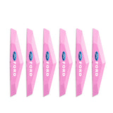 6pcs Ford TPU Car Door Anti-collision Protective Stickers Bumper Strip Decal