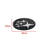 Subaru STI Car Steering Wheel Sticker Decal Emblem Badge
