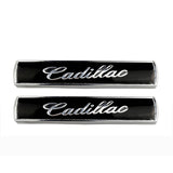 2pcs Cadillac Metal Car Sticker Emblem Badge Decal Decoration