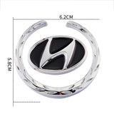 Hyundai Metal Car Rear Sticker Auto Window Emblem Badge Decal