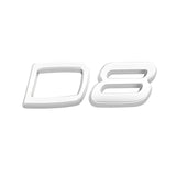 Volvo D2 D3 D4 D5 D6 D7 D8 Metal Car Rear Sticker Emblem Badge Decal
