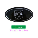 Dodge Elliptical Metal Car Window Sticker Emblem Badge Decal
