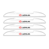 4pcs Lexus Car Door Bumper Strip Anti-collision Protection Sticker