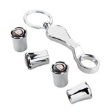 4pcs/set Cadillac Logo Car Air Valve Stem Caps Auto Tyre Valve Covers