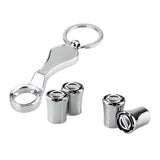 4pcs/set Nissan Logo Car Air Valve Stem Caps Auto Tyre Valve Covers