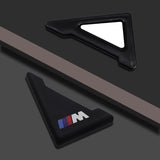 2PCS BMW M Power Car Door Corner Edge Cover Anti-Scratch Protective Sticker