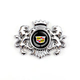 Cadillac Double Lion Metal Car Rear Sticker Auto Window Emblem Badge Decal