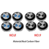 4pcs/set 68mm BMW X1 X3 X5 X6 1 3 5 7 Series Car Wheel Center Hub Cap Auto Hub Cover Emblem Badge Decal