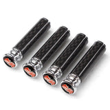 4pcs/set Honda Mugen Logo Carbon Fiber Car Door Bolt Lock Pins Gate Lock Screws