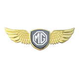 MG Logo Metal Wings Car Front Hood Bonnet Center Sticker Emblem