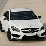 Mercedes Benz Angle Wings Metal Car Front Hood Bonnet Sticker Emblem Badge