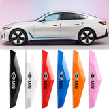 6pcs MINI Cooper TPU Car Door Anti-collision Protective Stickers Bumper Strip Decal